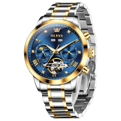 OLEVS 7029 Open Heart Automatic Mechanical Watch For Men