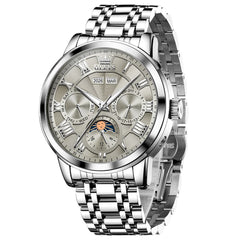 OLEVS 6785 Sun and Moon Multi Function Mechanical Watch for Men
