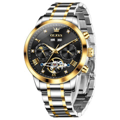 OLEVS 7029 Open Heart Automatic Mechanical Watch For Men