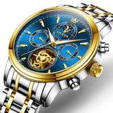 OLEVS 6746 Multi-Function Skeleton Mechanical Watch for Men