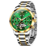 OLEVS 7029 Open Heart Automatic Mechanical Watch For Men
