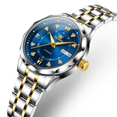 OLEVS 6727 Automatic Diamond Mechanical Watch For Women