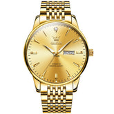 OLEVS 2929 Minimalist Day Date Quartz Watch for Men