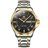 OLEVS 2910 Diamond Day Date Quartz Watch for Men