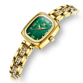 OLEVS 3695 Petite Crystal Bracelet Quartz Womens Watch