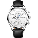 OLEVS 2880 Minimalist Slim Dress Chronograph Watch for Men