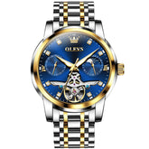 OLEVS 6703 Moon Phase Tourbillon Automatic Mechanical Watch For Men