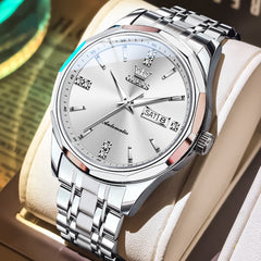 OLEVS 7056 Sapphire Crystal Automatic Watch For Men