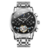 OLEVS 6678 Mechanical Moon Phase Automatic Watch for Men