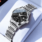 OLEVS 6635 Stainless Steel Automatic Mechanical Watch for Women