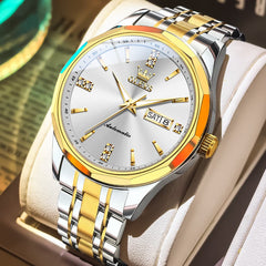 OLEVS 7056 Sapphire Crystal Automatic Watch For Men