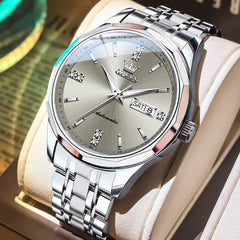 OLEVS 7056 Sapphire Crystal Automatic Watch For Men