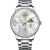 OLEVS 2936 Chronograph Moon Phase Quartz Watch for Men