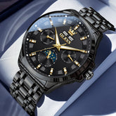 OLEVS 7070 Heavyweight Moon Phase Automatic Watch For Men