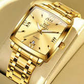 OLEVS 2969 Square Classic Quartz Watch for Men