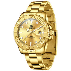 OLEVS 2720 All Gold quartz date watch