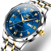 OLEVS 6727 Automatic Mechanical Diamond Watch For Men