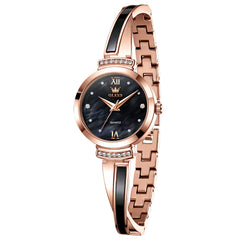 OLEVS 7140 Rose Gold Black front