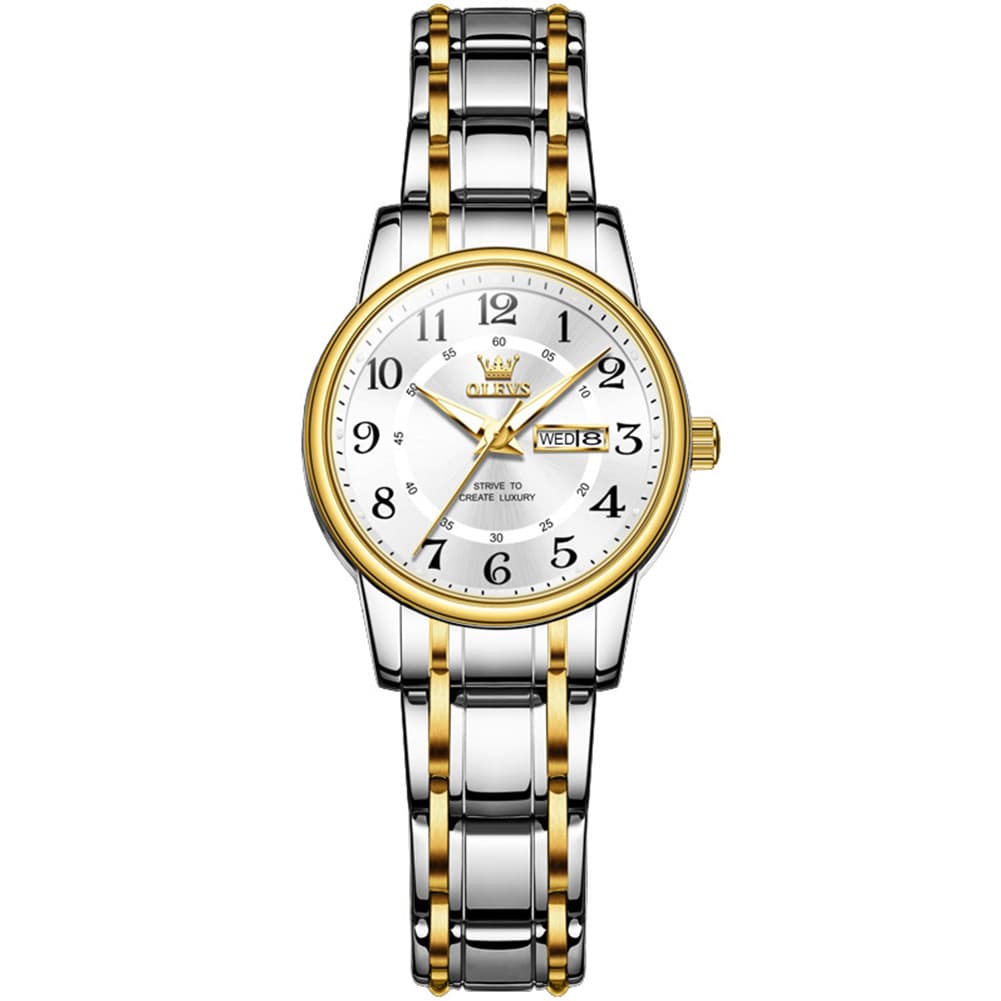 OLEVS 2891 Classic Digital Dial Couples Watch for Men Women