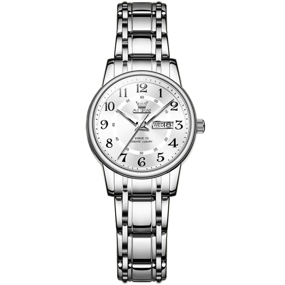 OLEVS 2891 Classic Digital Dial Couples Watch for Men Women