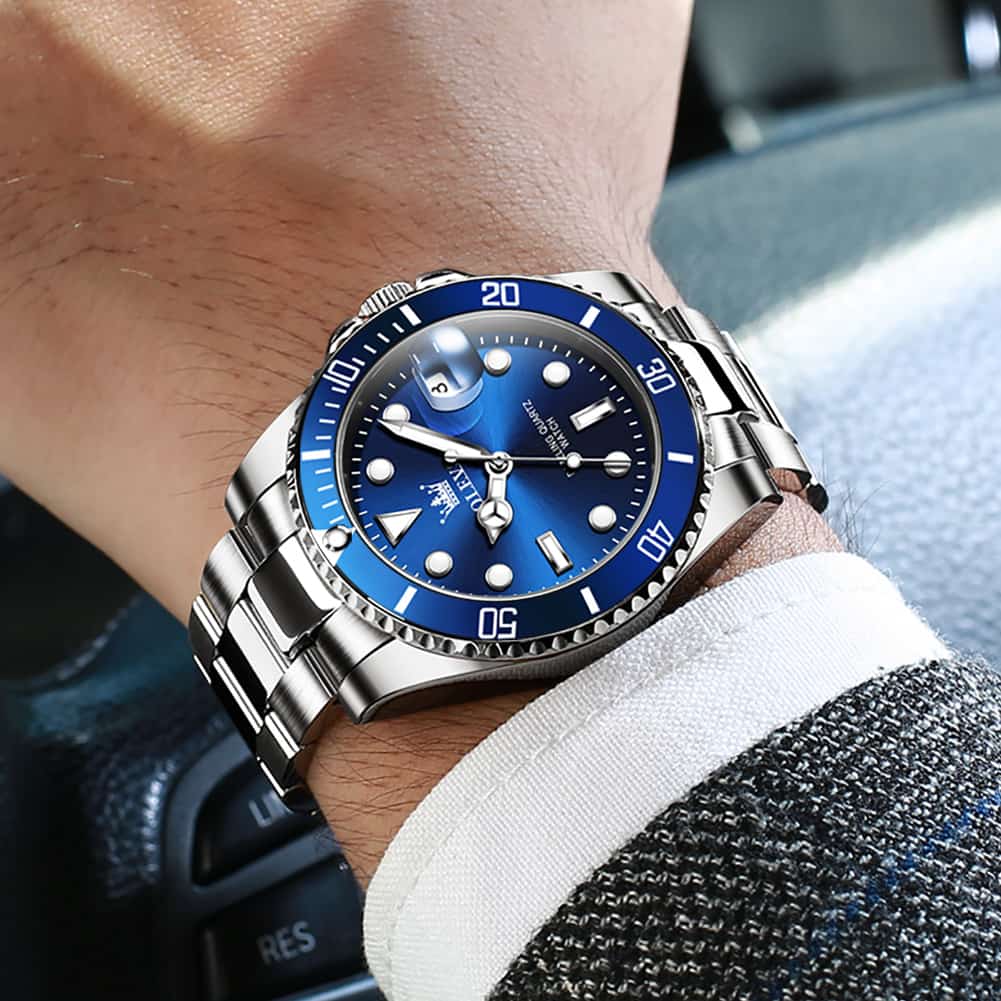 OLEVS 5885 Classic Luxury Dive Style Watch for Men