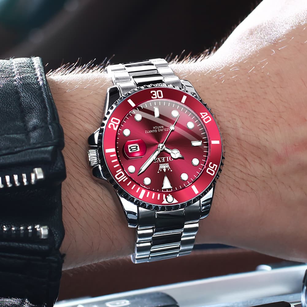 OLEVS 5885 Classic Luxury Dive Style Watch for Men