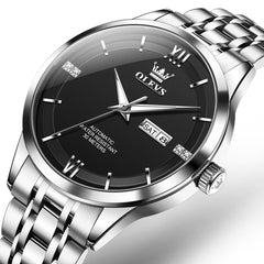OLEVS 7061 Classic Dual Calendar Automatic Watch For Men