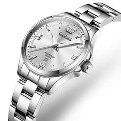 OLEVS 3668 Quartz Pastel Stainless Steel Watch For Women