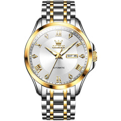 OLEVS 6702 Diamond Dial Automatic Mechanical Watch For Men