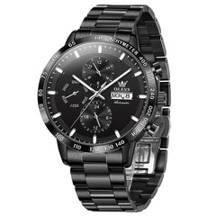 OLEVS 6683 Multifunction Automatic Steel Watch for Men