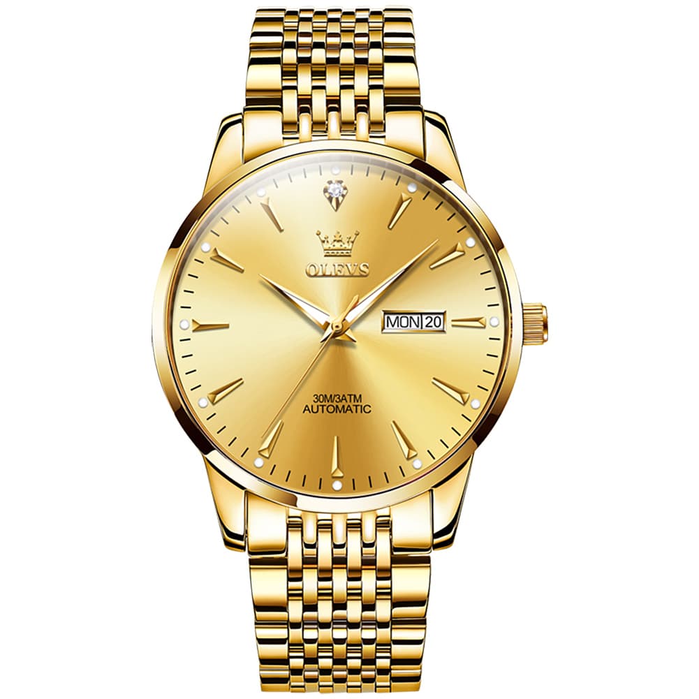 OLEVS 6635 Stainless Steel Automatic Mechanical Watch for Men
