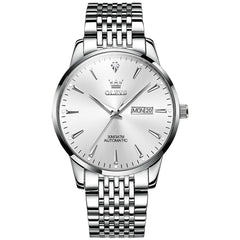 OLEVS 6635 Stainless Steel Automatic Mechanical Watch for Men