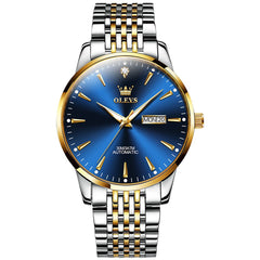 OLEVS 6635 Stainless Steel Automatic Mechanical Watch for Men