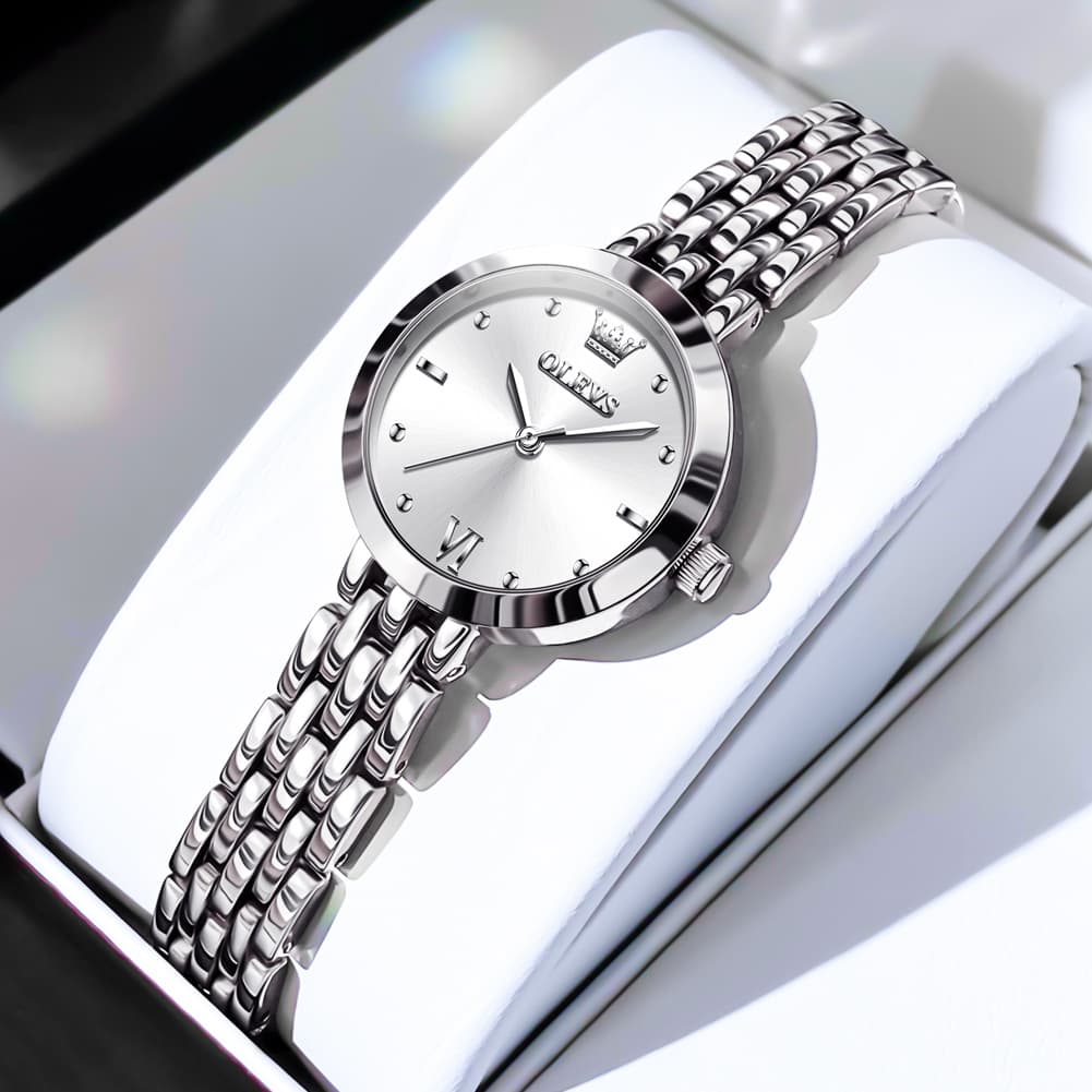 OLEVS 9992 Petite Minimalist Jewelry Bracelet Watch for Women