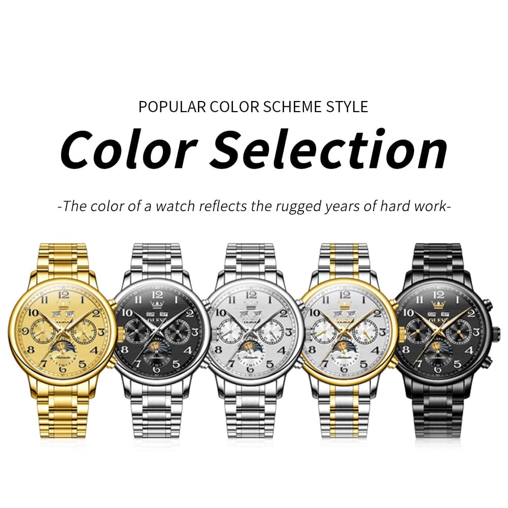 OLEVS 7126 Multifunction Automatic Mechanical Watch for Men