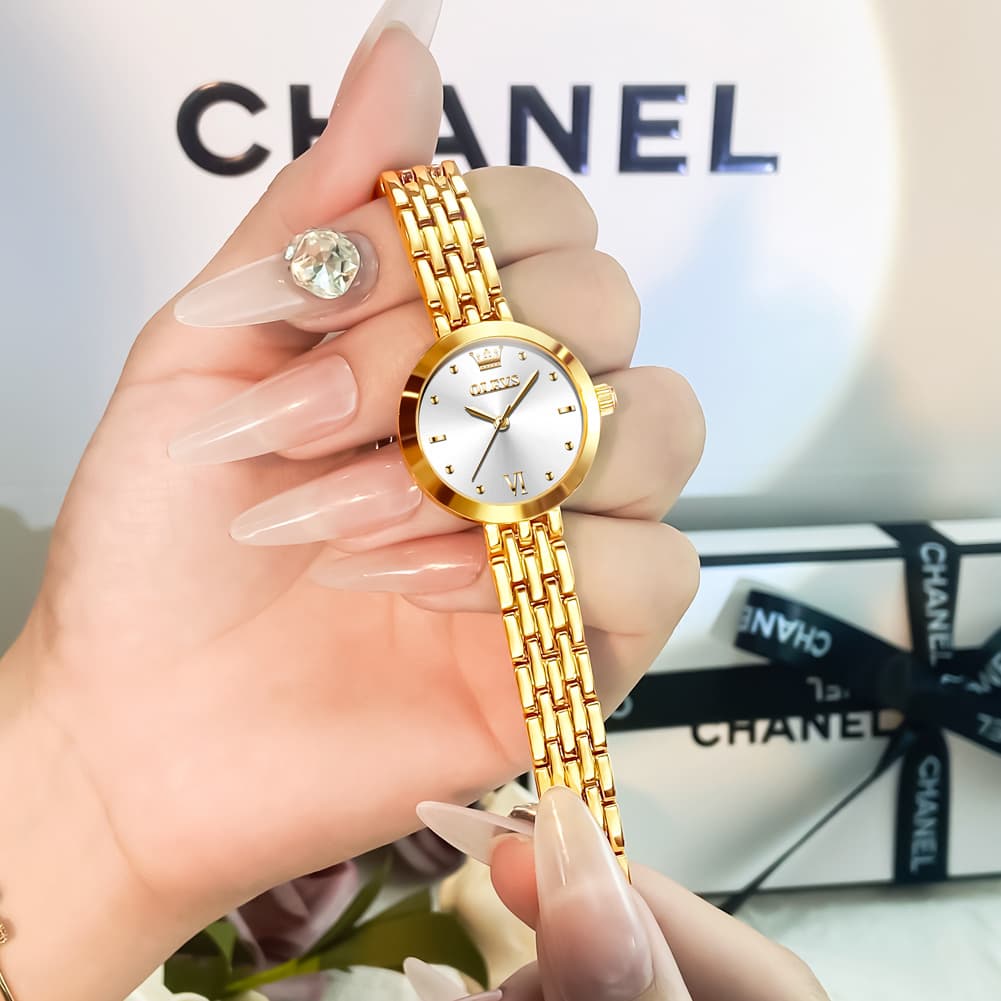 OLEVS 9992 Petite Minimalist Jewelry Bracelet Watch for Women