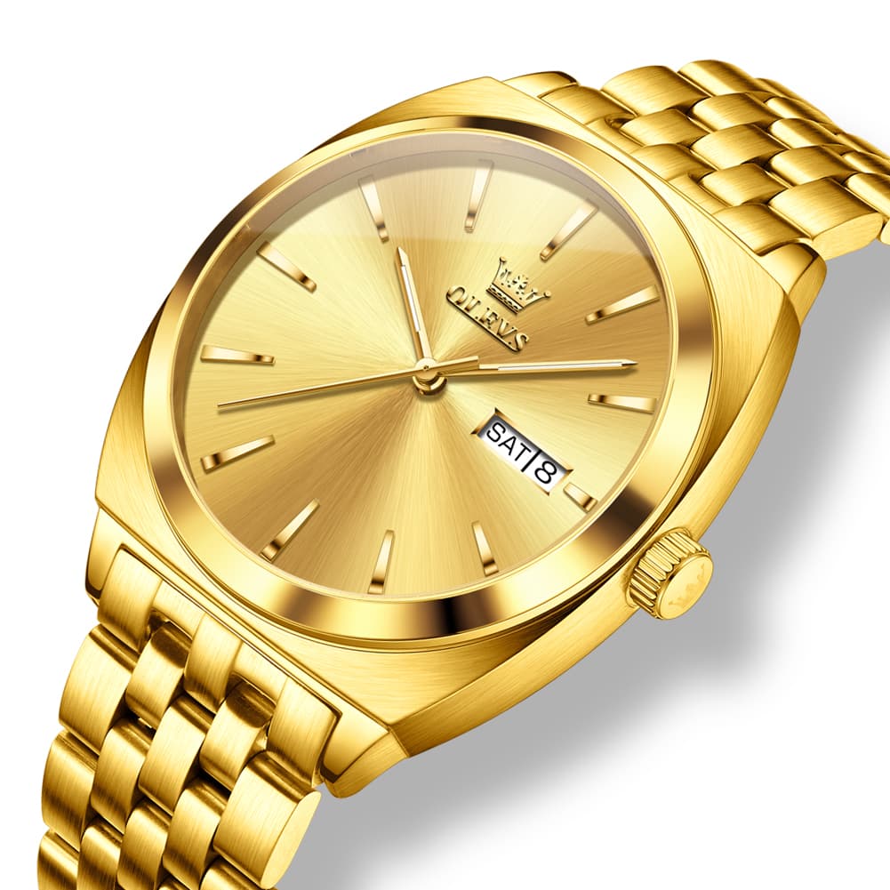 OLEVS 6730 Automatic Tonneau Mechanical Watch For Men