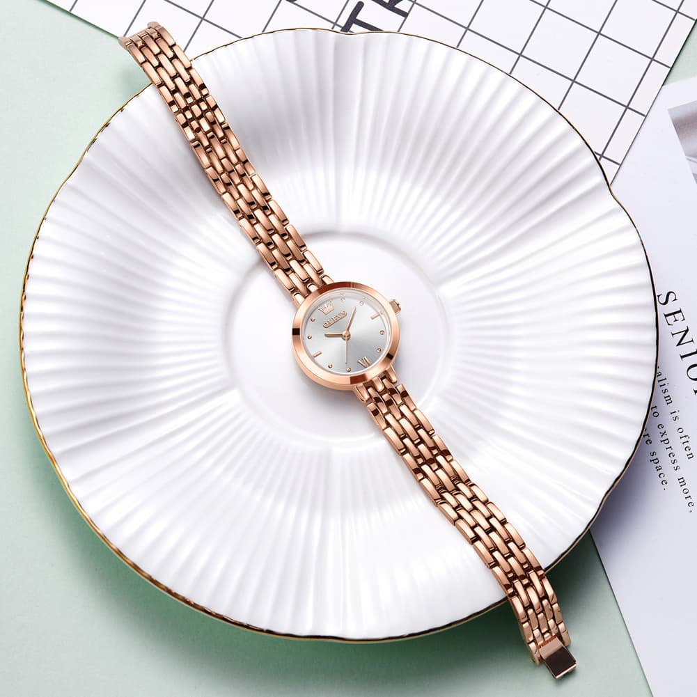 OLEVS 9992 Petite Minimalist Jewelry Bracelet Watch for Women