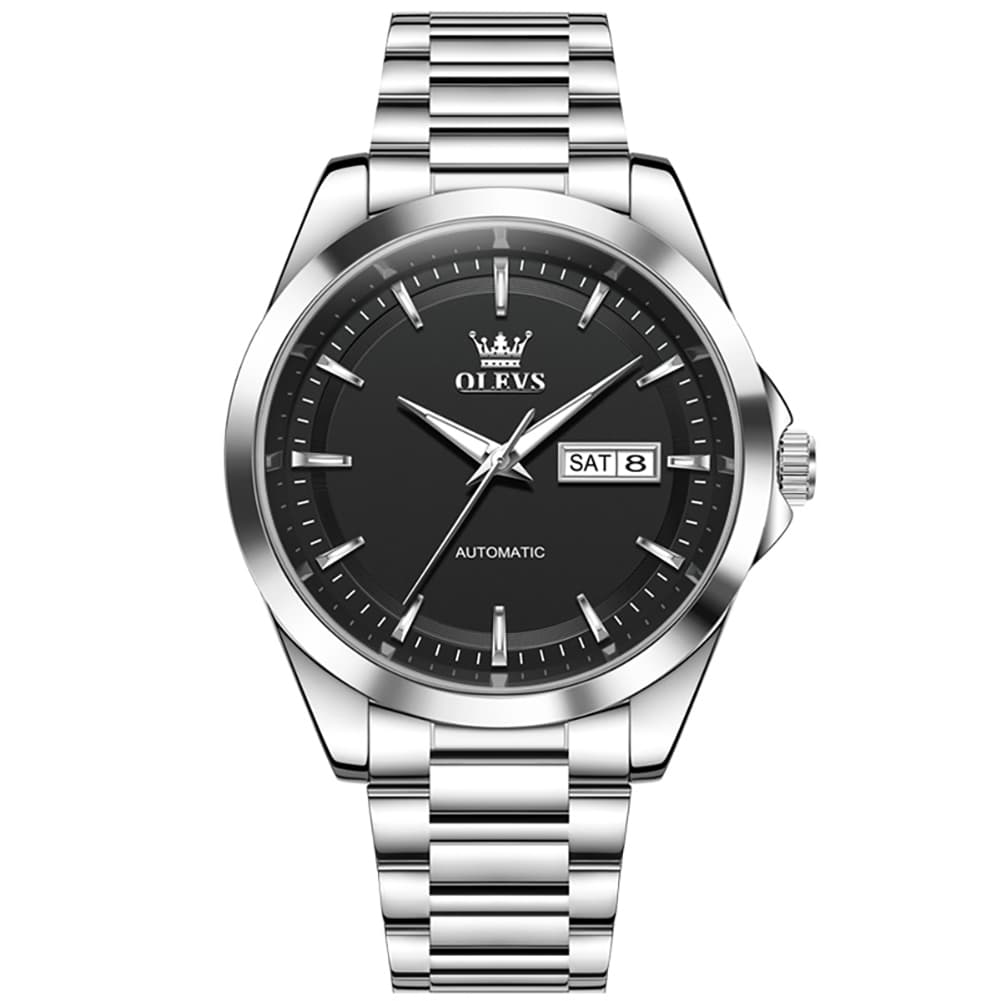 OLEVS 7090 Classic Dual Calendar Automatic Watch For Men