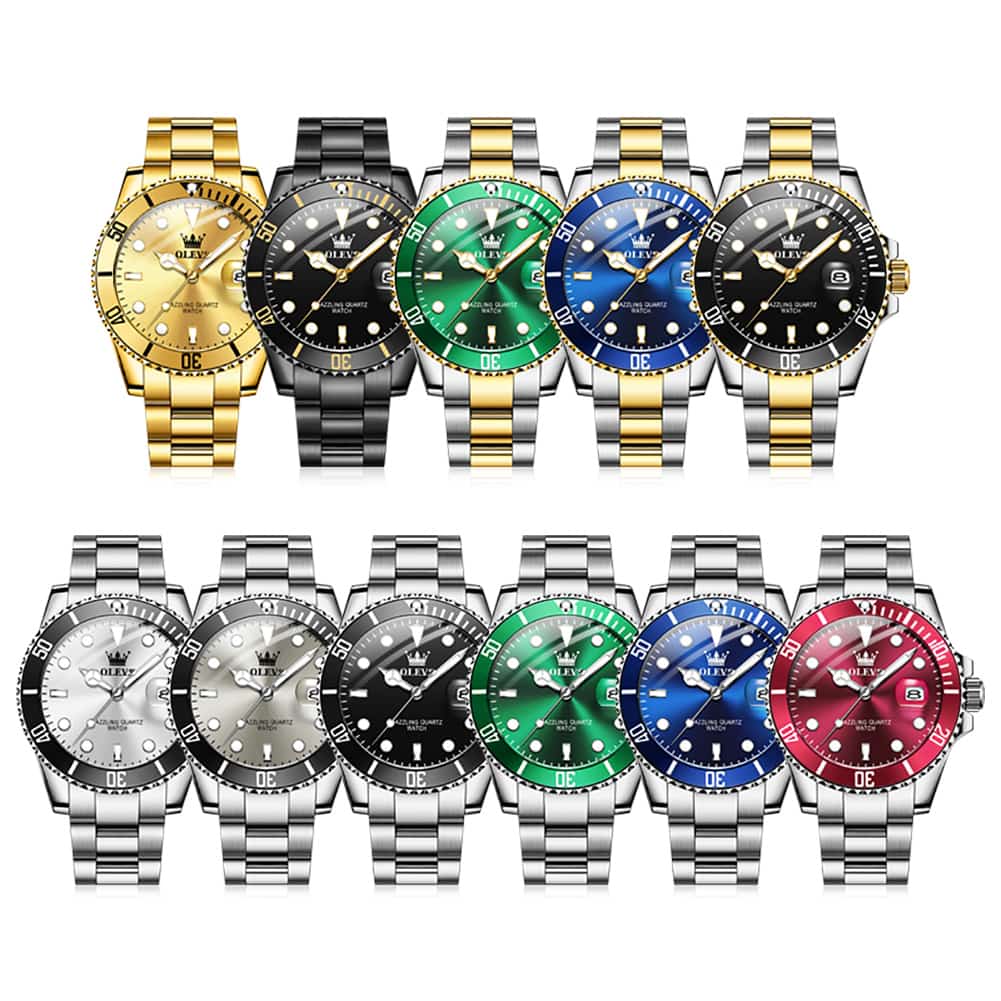 OLEVS 5885 Classic Luxury Dive Style Watch for Men