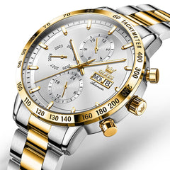 OLEVS 6683 Multifunction Automatic Steel Watch for Men