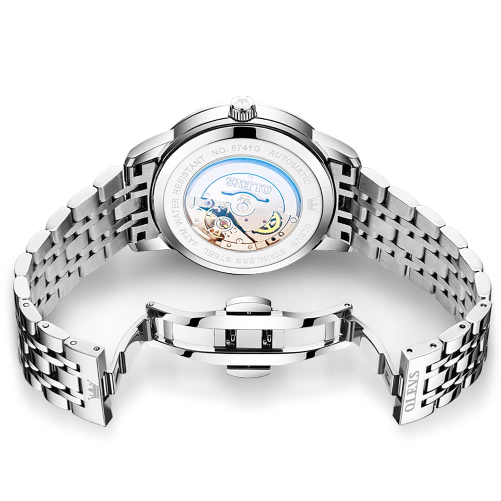 OLEVS 6741 Classic Minimalist Mechanical Watch for Men