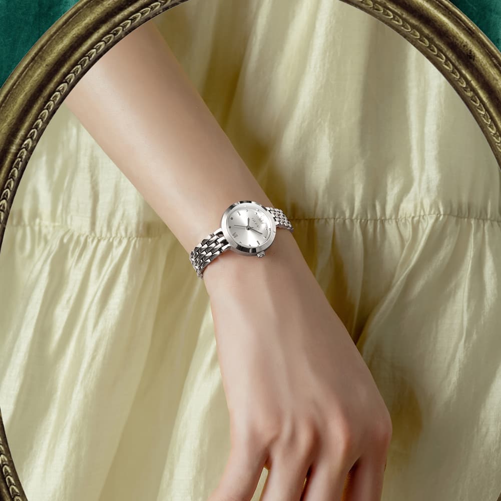 OLEVS 9992 Petite Minimalist Jewelry Bracelet Watch for Women