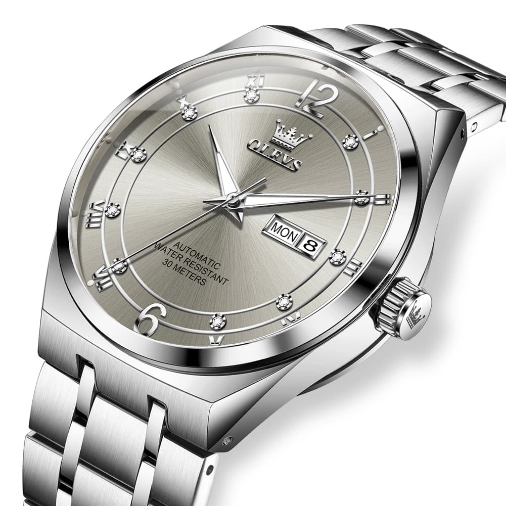 OLEVS 7068 Octagonal Luxury Sport Automatic Watch For Men