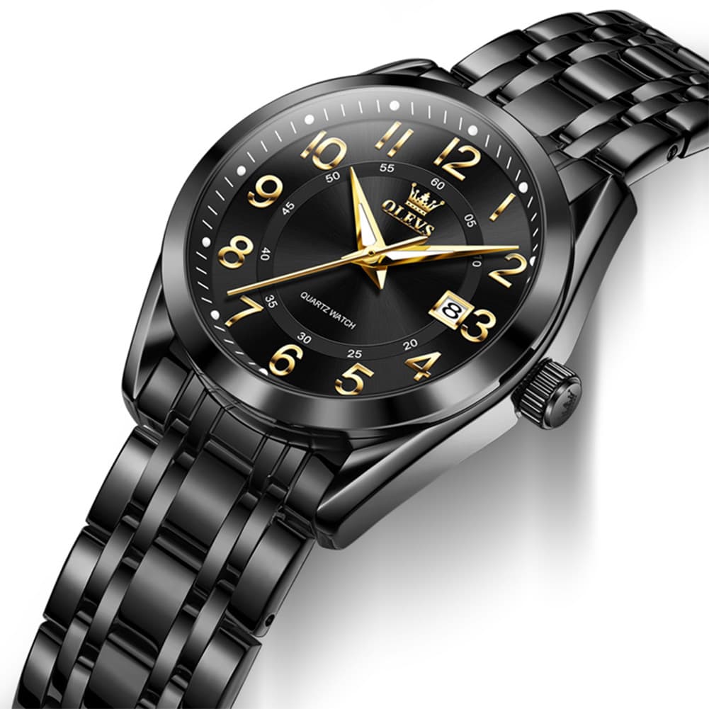 OLEVS 3666 Quartz Luminous Stainless Steel Watch For Women