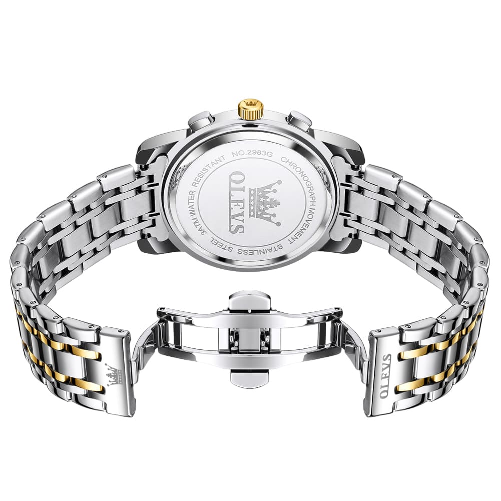 OLEVS 2983 Youthful Chronograph Quartz Watch for Men