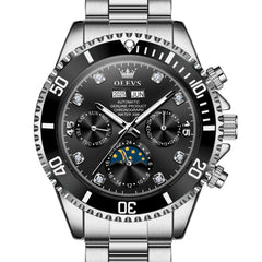 OLEVS 6729 Automatic Moon Phase Mechanical Watch For Men
