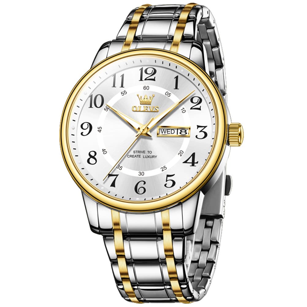 OLEVS 2891 Classic Digital Dial Couples Watch for Men Women