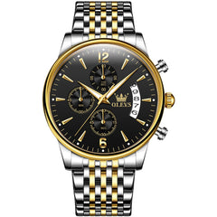 OLEVS 2867 Ultra Slim Luxury Dress Chronograph Watch for Men