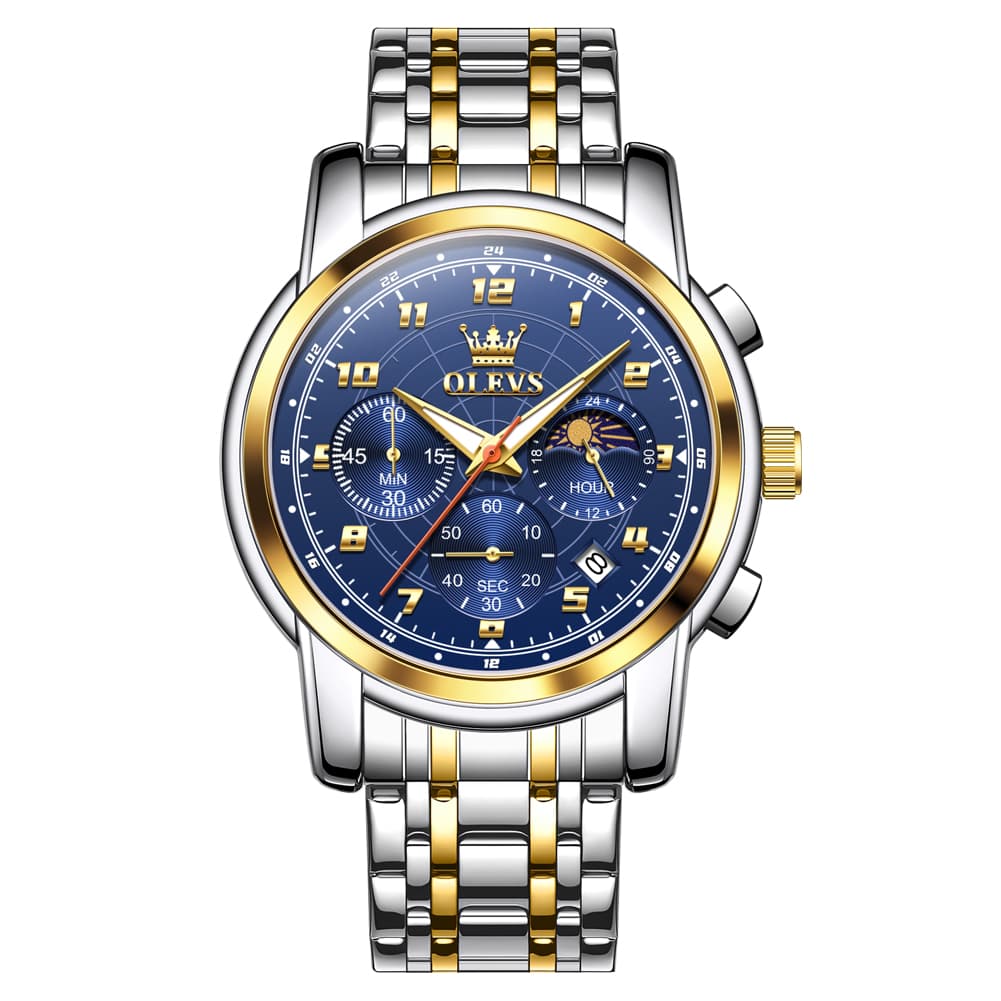 OLEVS 2983 Youthful Chronograph Quartz Watch for Men